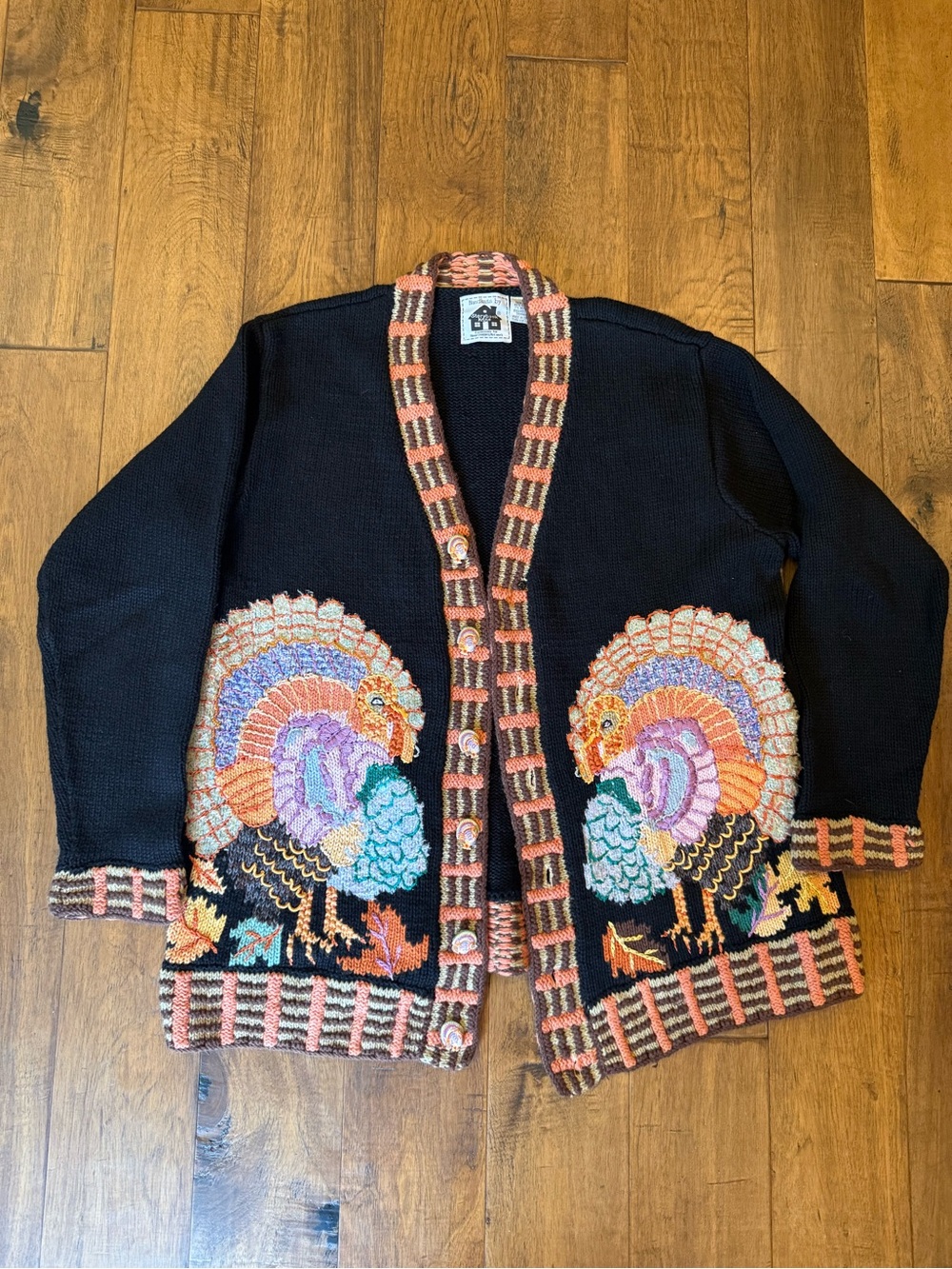 Handknits by Storybook Knits Turkey Cardigan